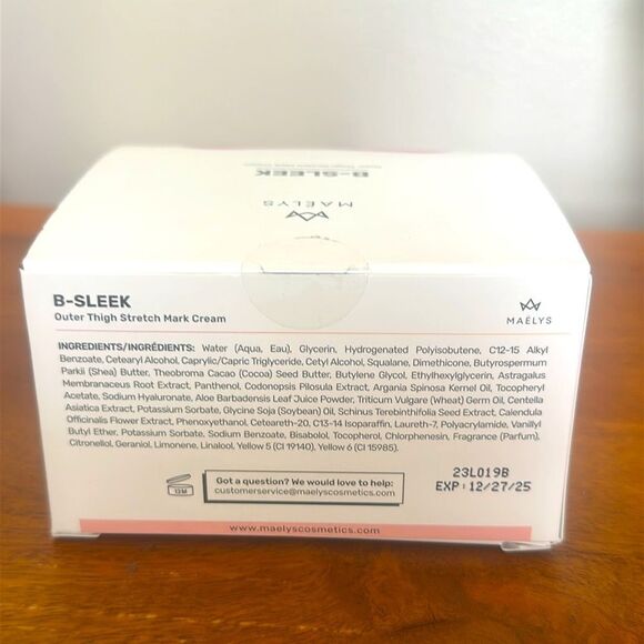 Maely’s B Sleek Outer Thigh Stretch Mark Cream! - Picture 8 of 9